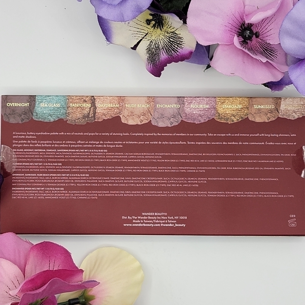 Wander Beauty Wanderness Escape Eyeshadow Pallet - Picture 2 of 2